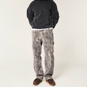 Hollister Camouflage Gray Pants